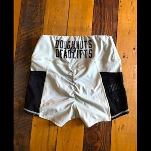 Sage green Doughnuts & Deadlifts Shorts